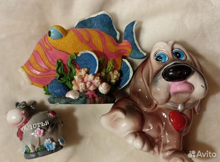 Денежная копилка, денежные фигурки, статуэтки