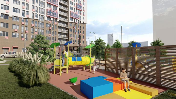 2-к. квартира, 61,1 м², 4/16 эт.