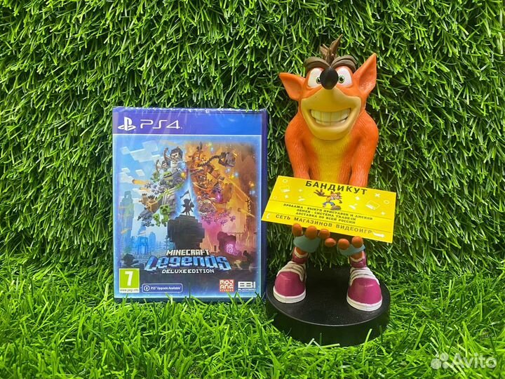 Minecraft Legends Deluxe Edition (Новый) PS4/5