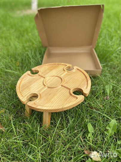 Винный столик-поднос