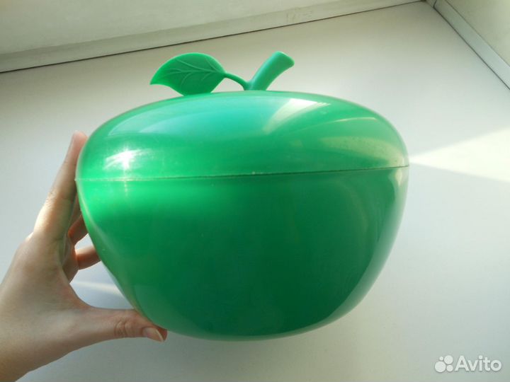 Салатник Яблоко пластик