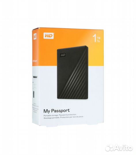1 тб Внешний жесткий диск WD My Passport (wdbyvg00