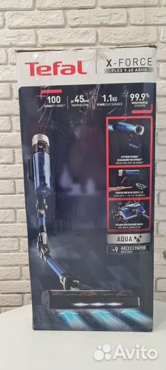 Пылесос ручной Tefal X-Force Flex 9.60 Aqua