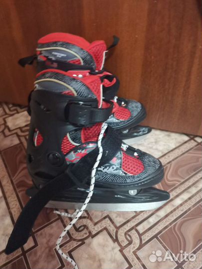 Коньки детские раздвижные