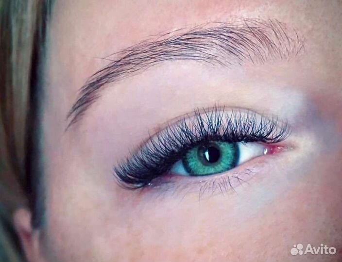 Наращивание ресниц на дому