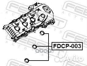 Уплотнитель свечного колодца mazda CX-9 TB