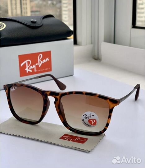 Очки ray ban chris Крис поляризационные Polaroid