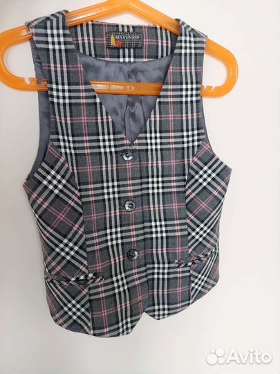 Жилет школьный для девочки