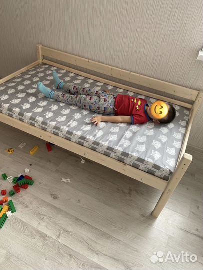 Детская кровать от 3 лет с матрасом