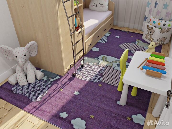 Ковер в детскую комнату