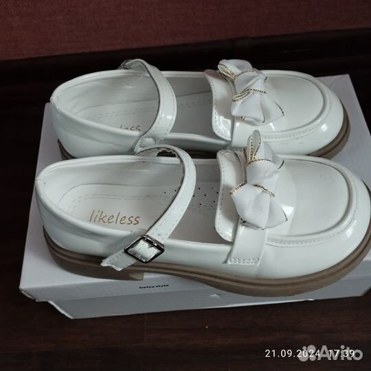 Туфли для девочки, размер 35