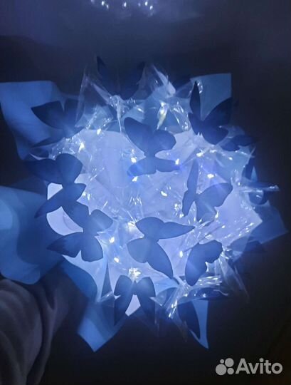 Букет из бабочек (светящийся)