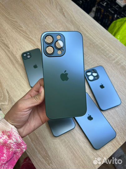 Чехол на iPhone 11/12/13/14/ Зеленый MagSafe