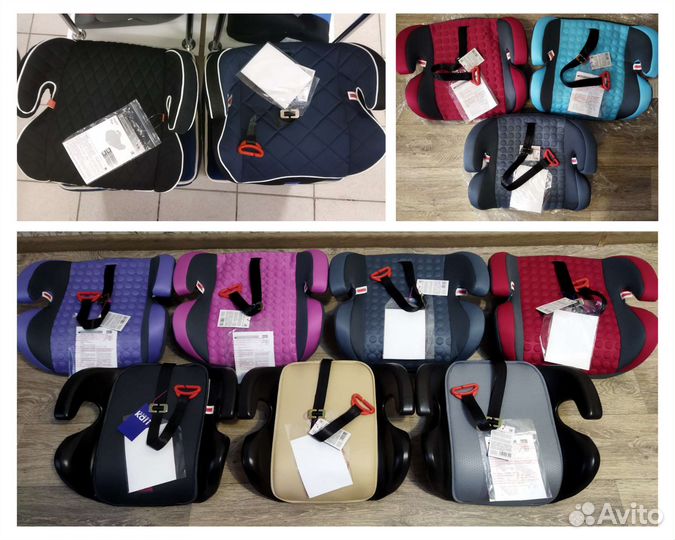 Отличный бустер-автокресло 15-36 кг с направляющей