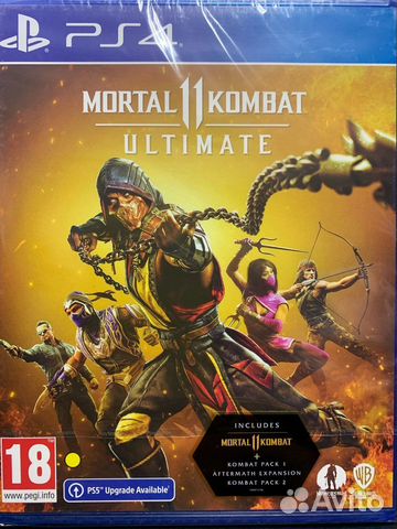 Mortal kombat 11 ultimate ps4 новый диск