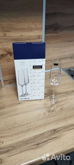 Фужеры для шампанского. Новые