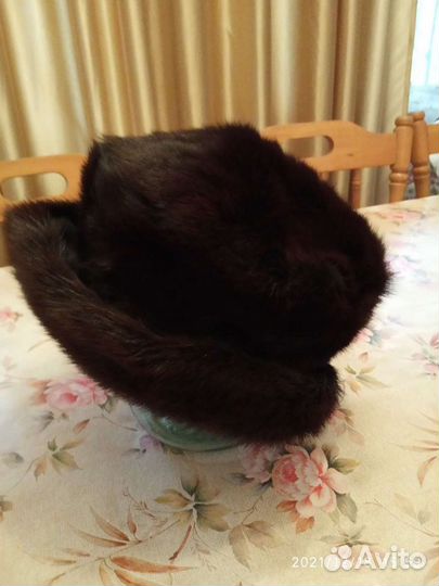 Шапка норковая женская