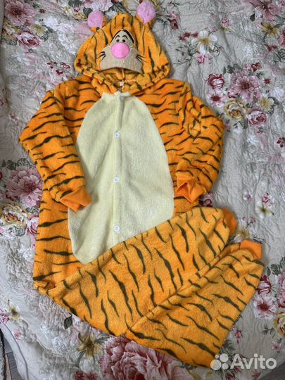 Кигуруми тигр р.130
