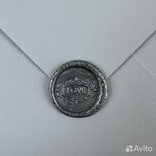 Сургуч, оттиск, приглашение, конверт