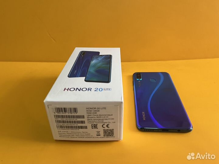 HONOR 20 Lite (RU), 4/128 ГБ