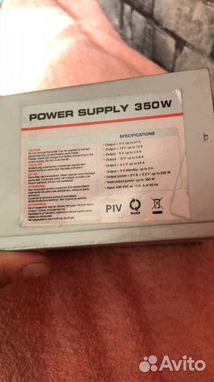 Блок питания для пк 350w