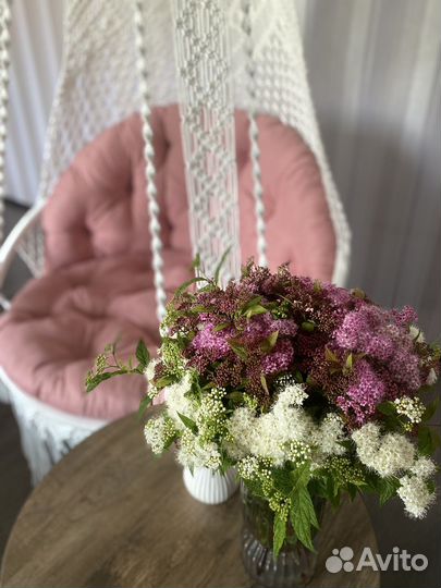 Подвесной шатер/кресло в стиле макраме бронь