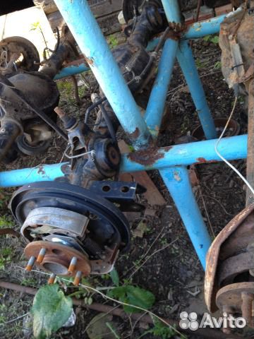 Задний мост toyota cami