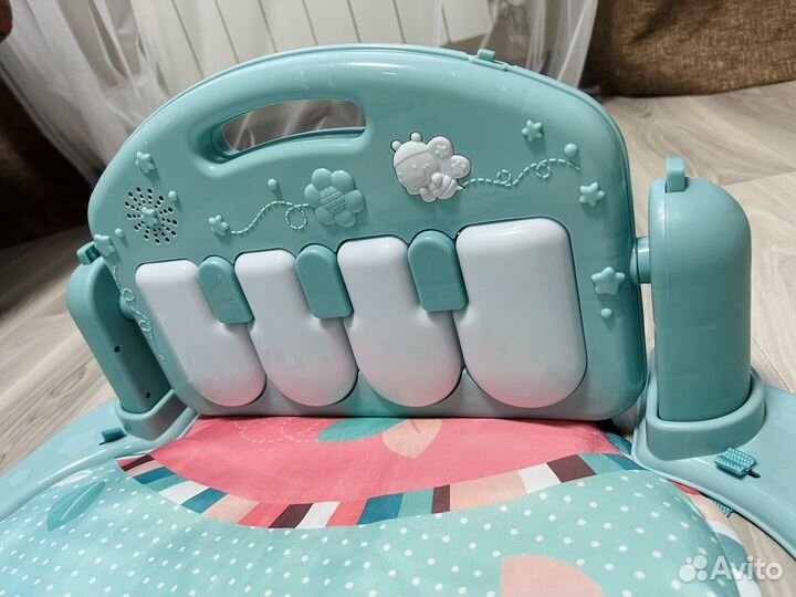 Развивающий коврик с пианино и дугой