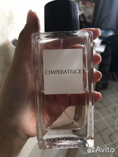 Туалетная вода dolge gabbana