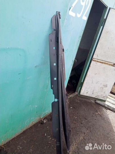 Накладка порога Toyota Land Cruiser Prado 150 2009