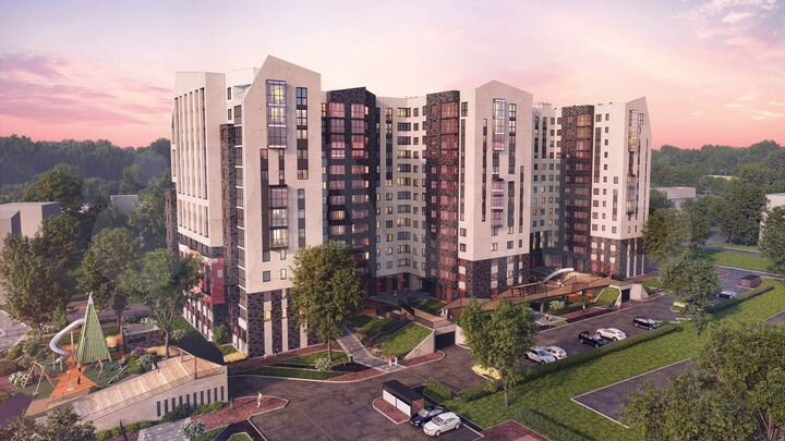 3-к. квартира, 94,9 м², 8/13 эт.