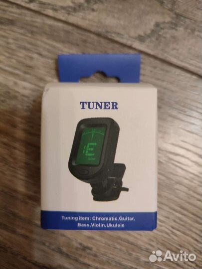 Тюнер для гитары укулеле новый