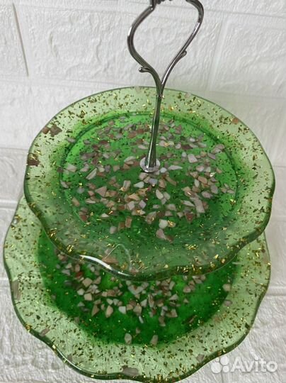 Фруктовница из эпоксидной смолы