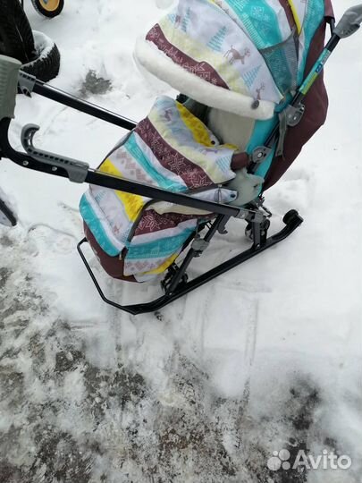 Коляска(санки) комбинированная nika kids