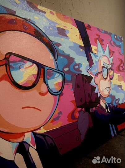 Картина рик и морти