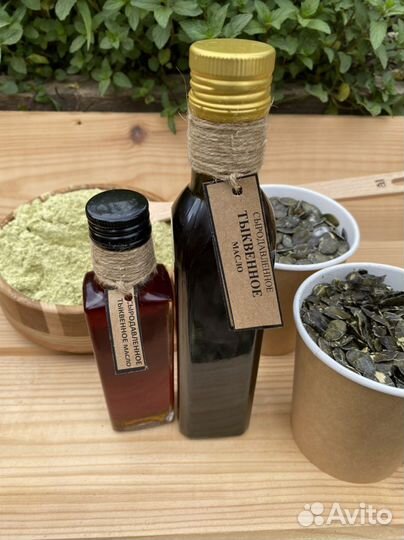 Масло кокосовое, конопляное, тыквенное из бочонка