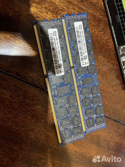 Материнская плата с процессором