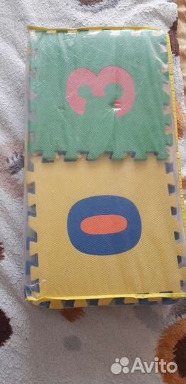 Развивающий коврик пазл