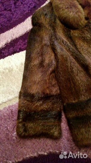 Шуба из нутрии