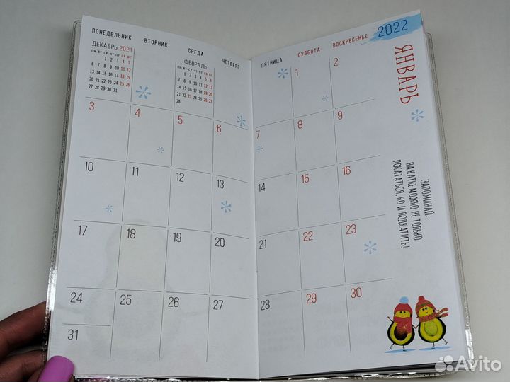 Ежедневник планер Авокадо