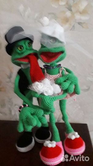 Вязаные игрушки ручной работы