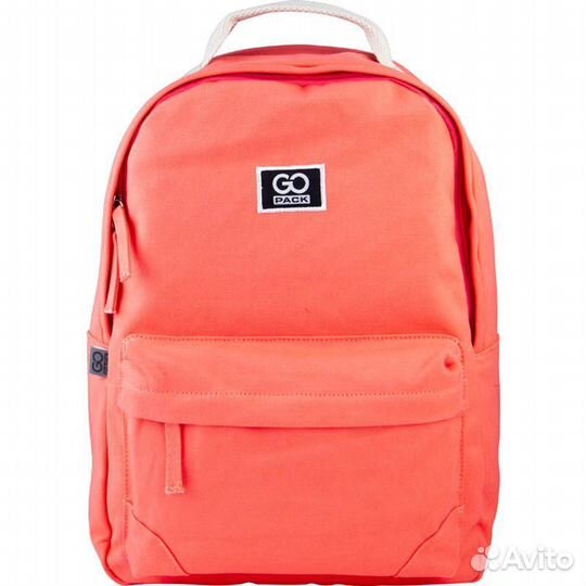 Рюкзак GoPack Сity 147-1 коралловый, GO21-147M-1