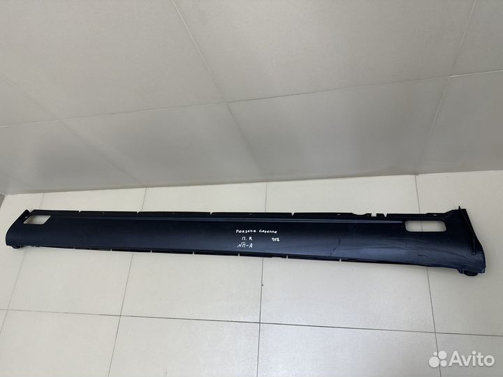 Накладка порога правая Porsche Cayenne 958