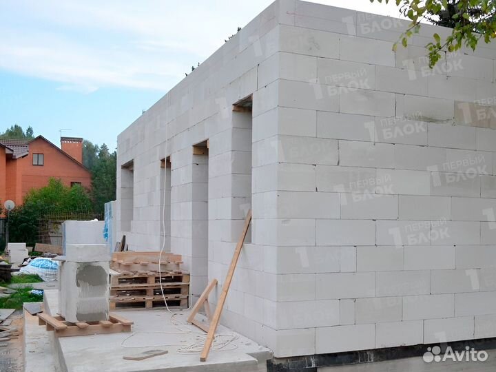 Газобетонные блоки за 48 час для дома