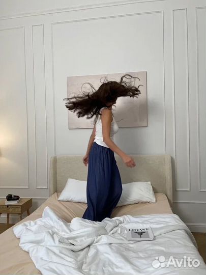 Пижамные штаны Closer синие L