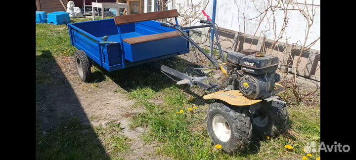 Huter mk 7500 мотоблок