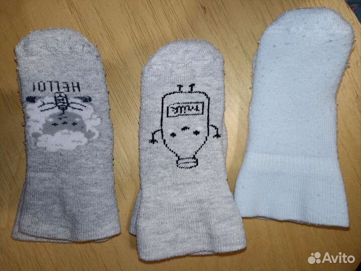 Носки детские. Тонкие и шерстяные