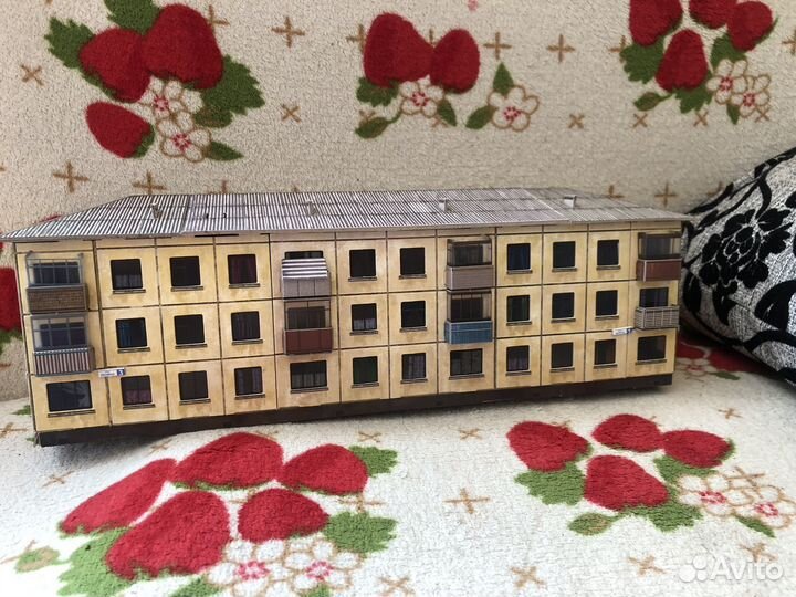 Модель панельного дома