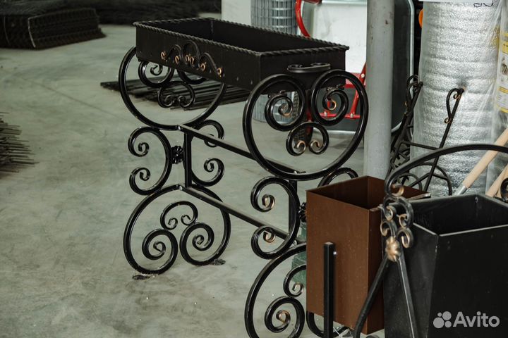 Мангал под 6 шампуров, кованный мангал, ковка