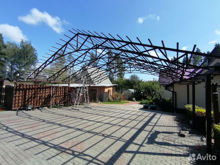 Навес под авто